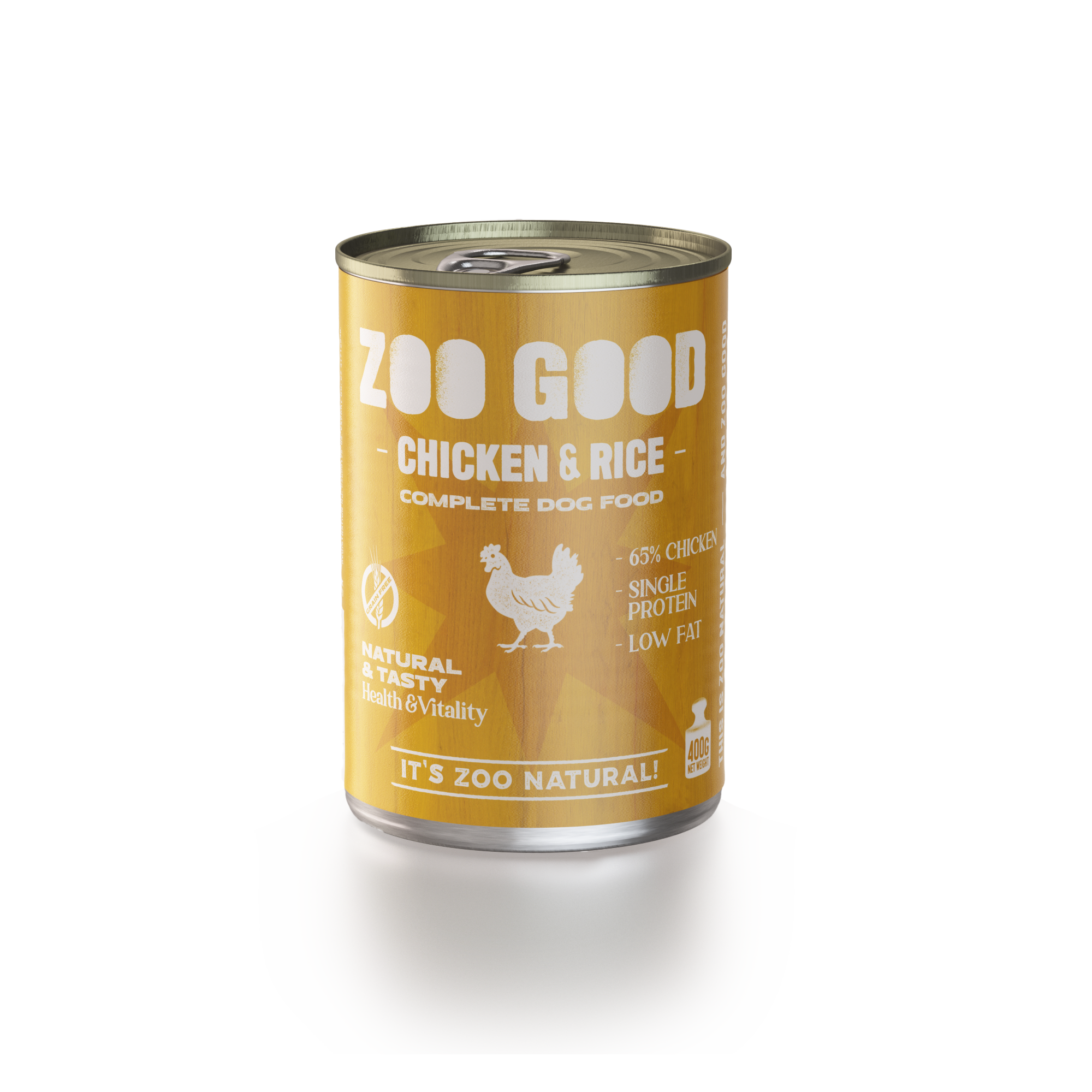 Adult Low-Fat Chicken & Rice 400 g - Hund - Hundmat & hundfoder - Våtmat & Våtfoder för hund - ZOO GOOD - ZOO.se