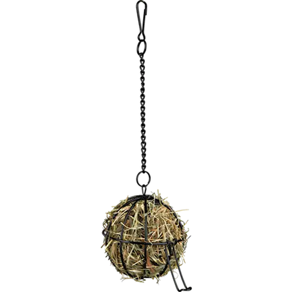 Food-Ball Metal for Hanging in the Cage Black 8 cm