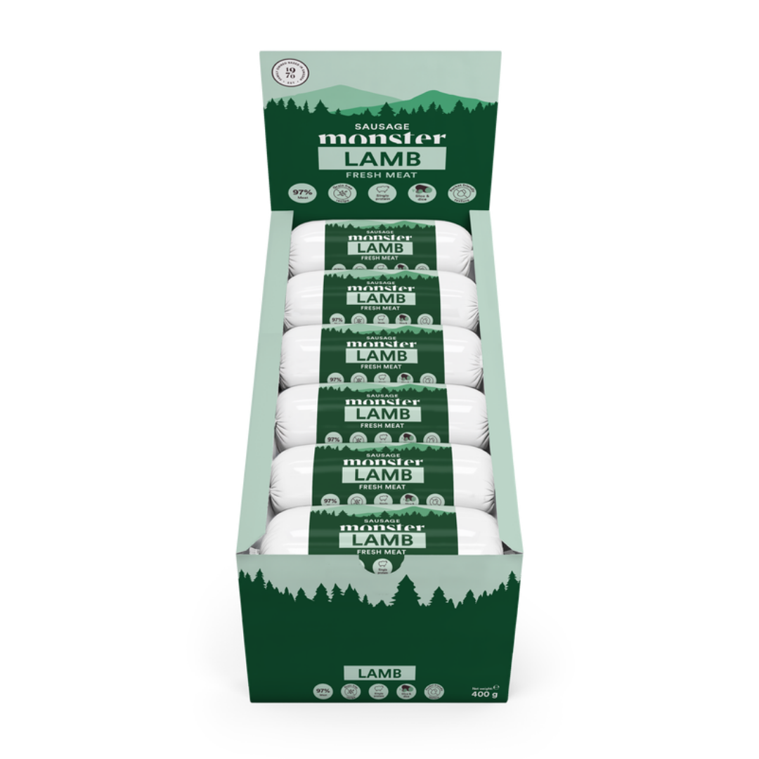 Dog Sausage Lamb 12x400 g