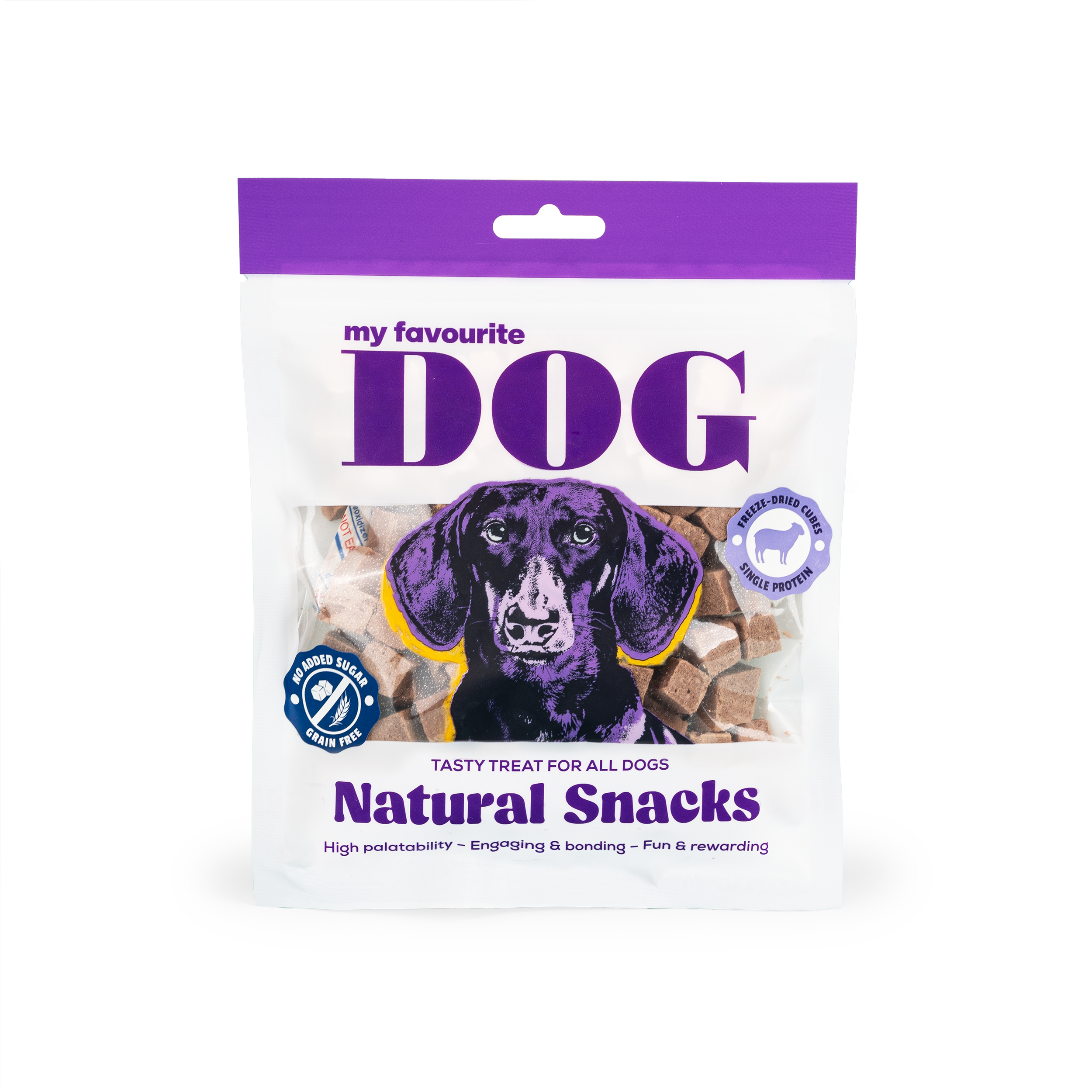 My favourite DOG - Freeze-dried Lamb Dog Cubes 50 g - Hund - Hundgodis - ZOO.se
