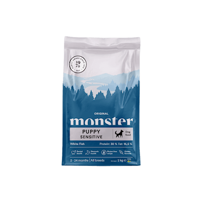 Preview of Monster Pet Food Dog Original Puppy Sensitive White Fish 17 kg