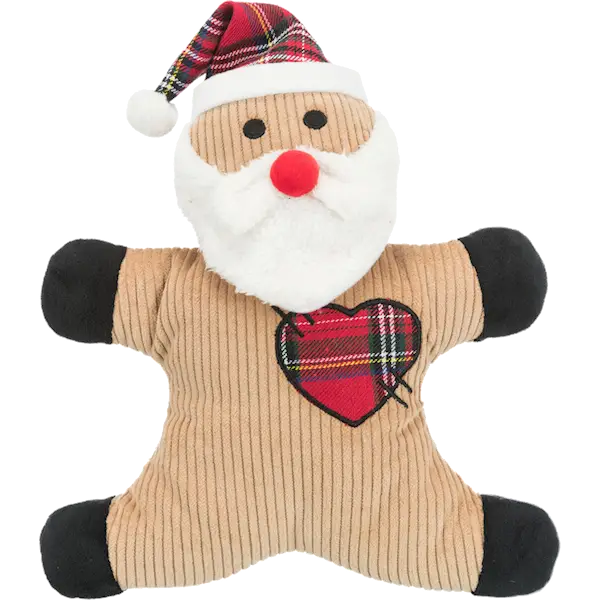 Xmas Santas/snowmen plush 29 cm Mix