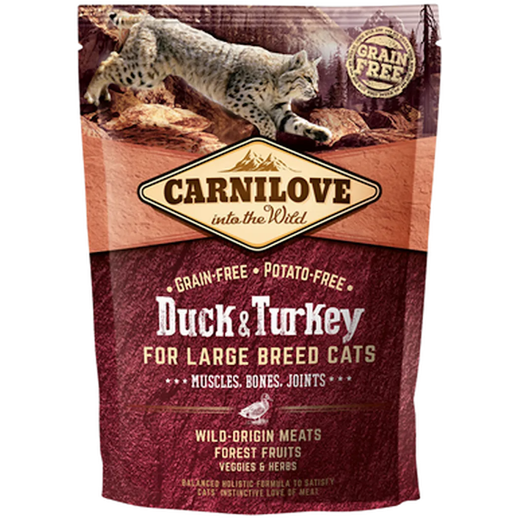 Carnilove Cat Duck & Turkey for Large Breed
