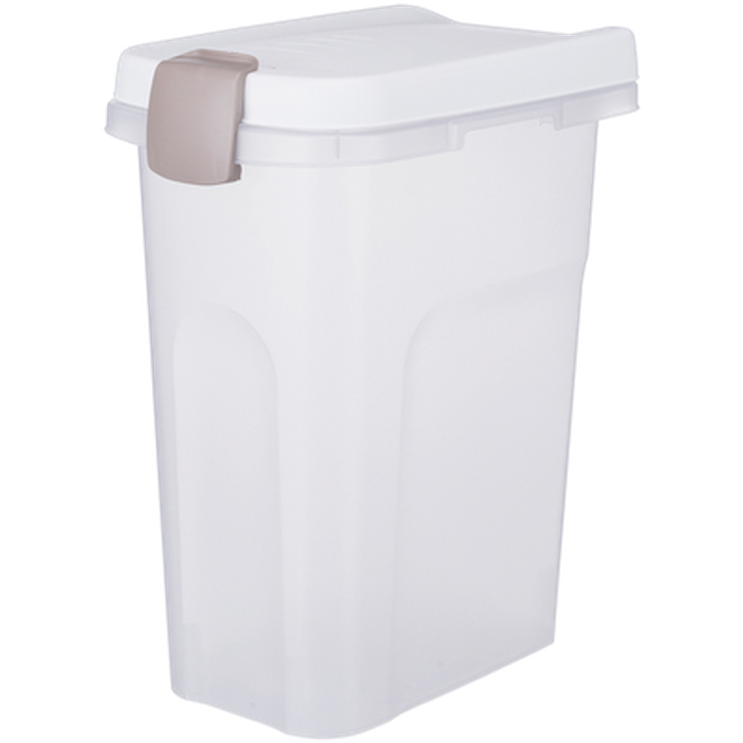 Trixie - Barrel for Dry Feed, Litter & More White 25 L - Hund - Matplats & Vattenautomater för hund - ZOO.se
