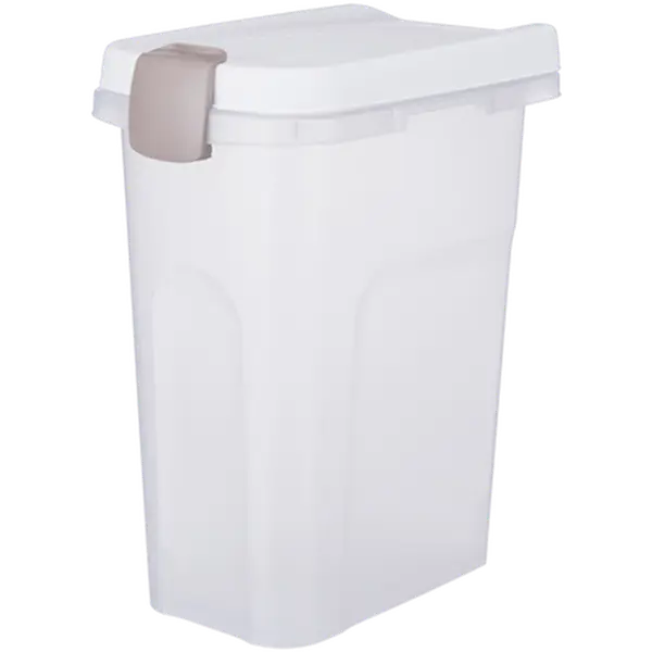 Barrel for Dry Feed, Litter & More White 25 L