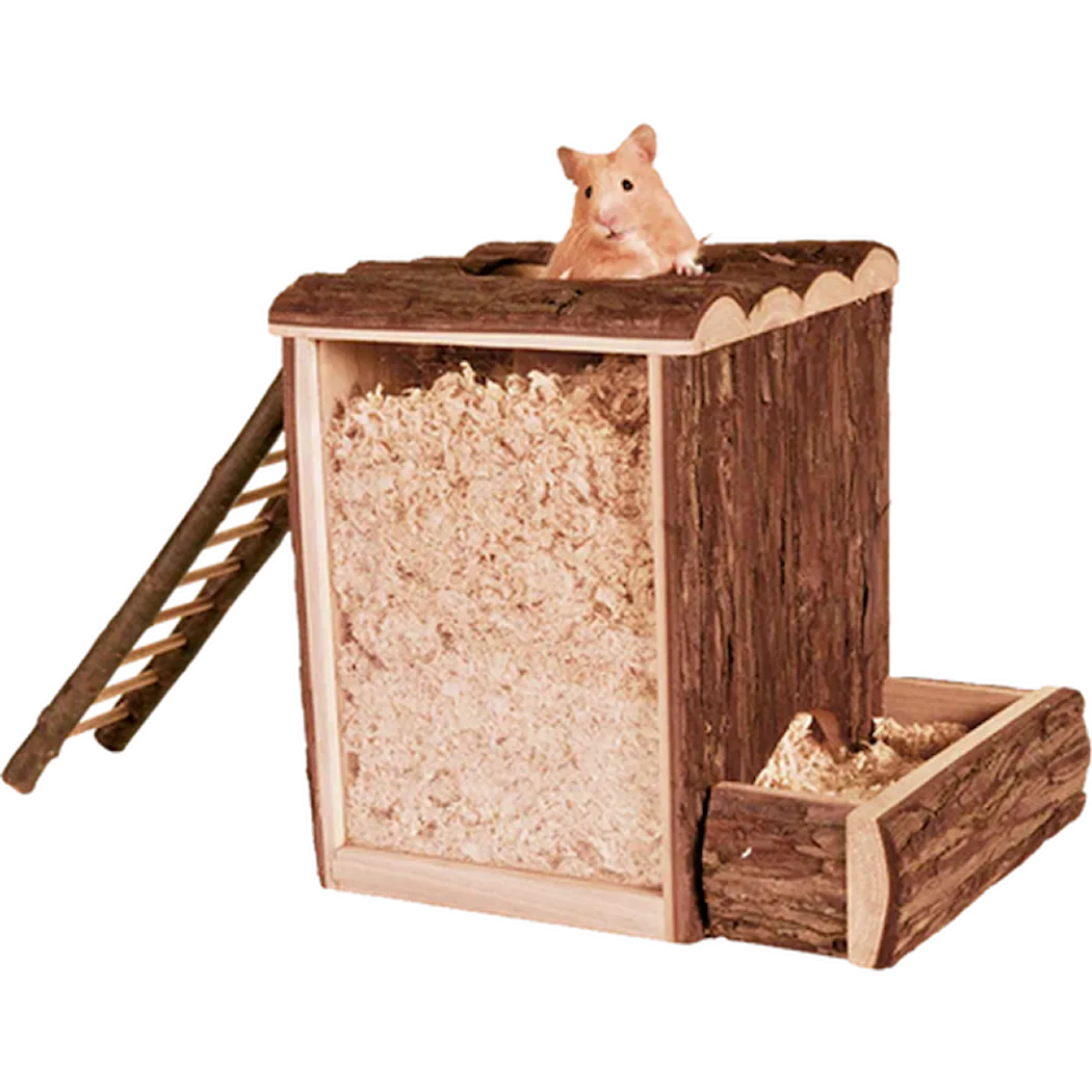 Trixie Natural Living Play and Burrow Tower Brown 25 x 24 x 20 cm