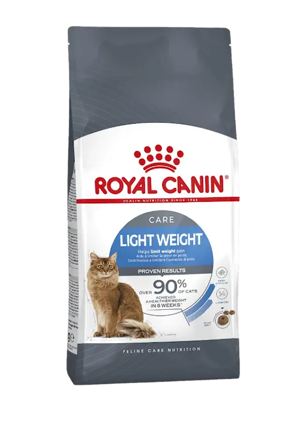 Feline Light Weight Care tørrfôr til katter 8 kg
