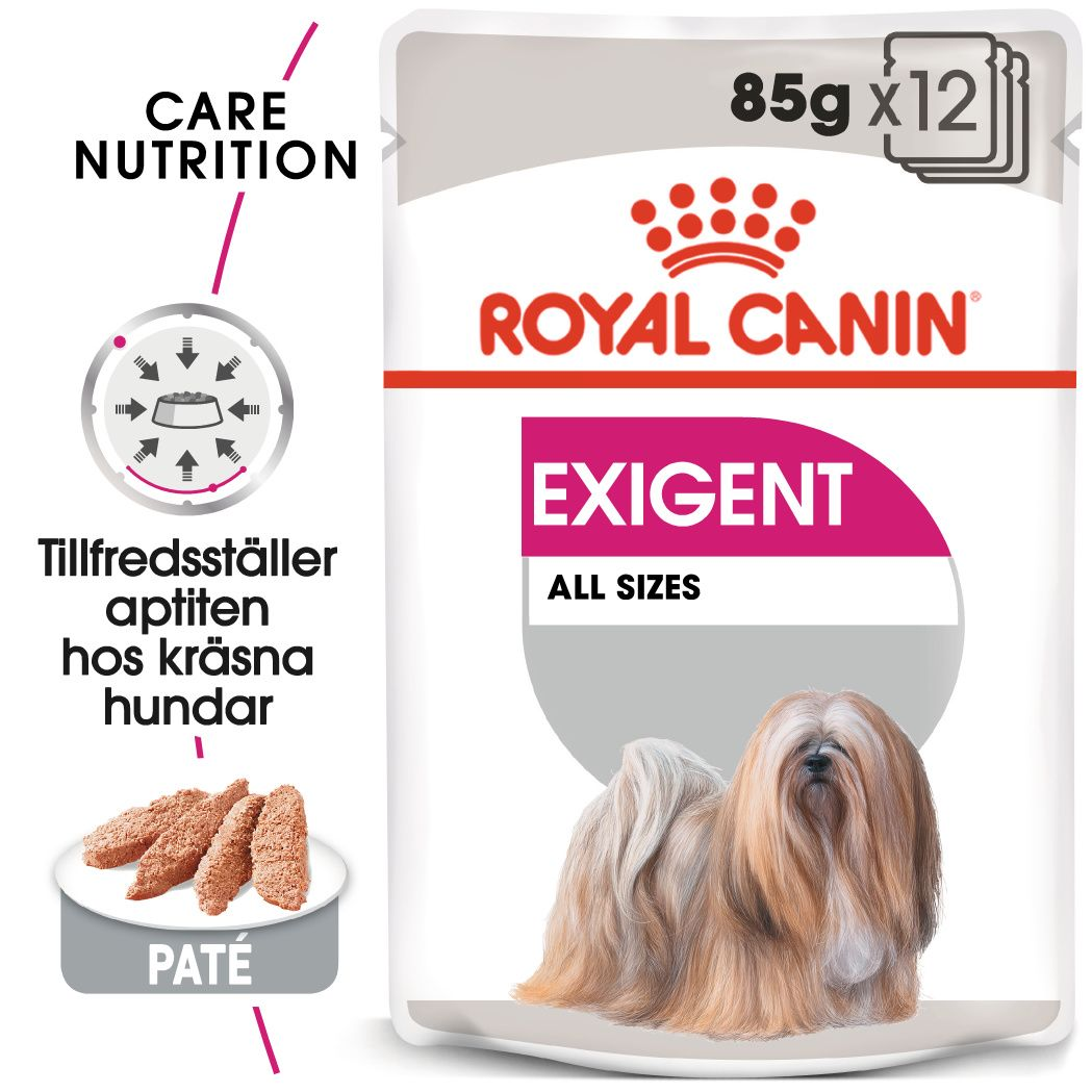 Exigent Adult Våtfoder för hund 12x85 g