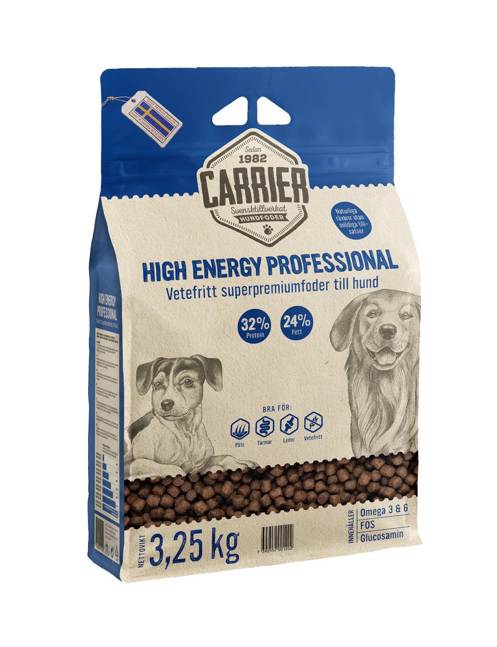 Carrier - High Energy Professional 3,25 kg - Hund - Hundmat & hundfoder - ZOO.se