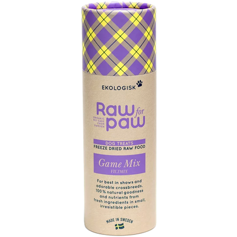 Raw for Paw - Dog Treats Wild Game Mix (Viltmix) 45 g - Hund - Hundgodis - ZOO.se