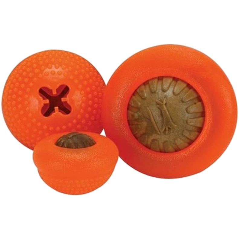 StarMark - Everlasting Bento Ball Orange 6,5 cm - Koirat - Koiran lelut ja pelit - Aktivointilelut
