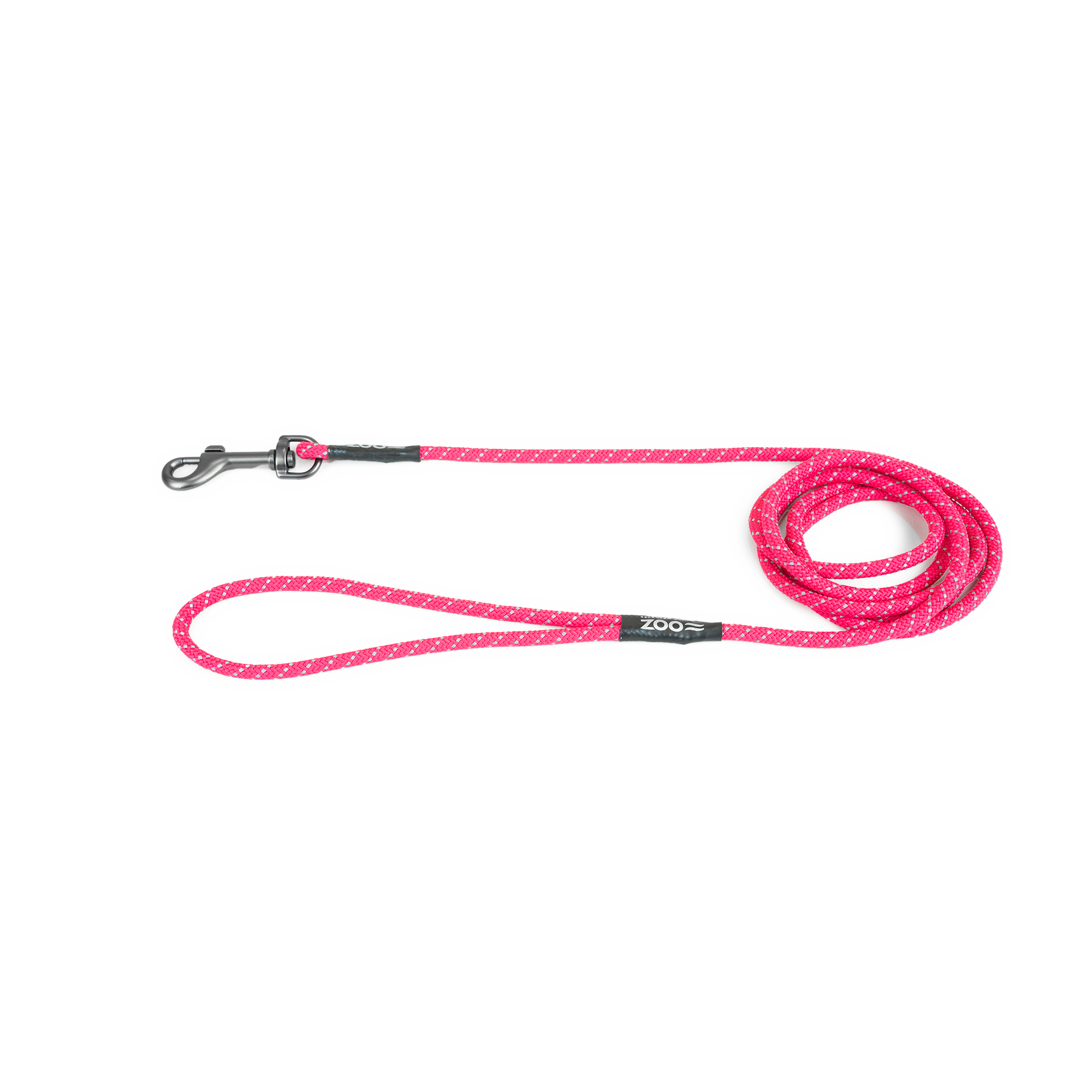 Selected by ZOO - Kobling Rufus tau Φ6 mm x 180 cm Pink - Hund - Halsbånd - ZOO.no