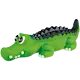 Crocodile Latex Green 33 cm