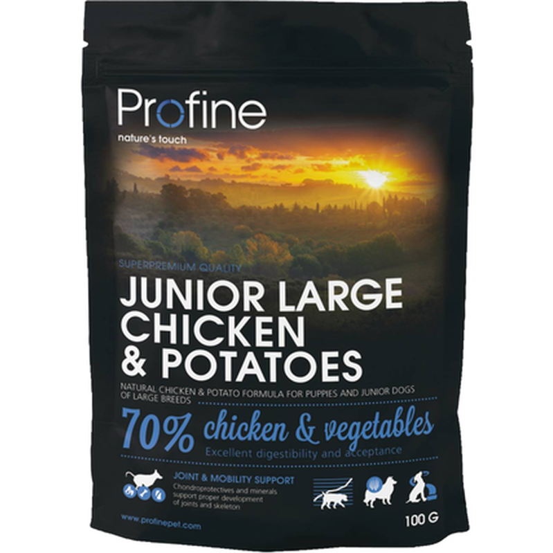 Profine - Koiran kuivaruoka Junior Large Kana & Peruna 12 kg - Koirat - Koiranruoka - Kuivaruoka