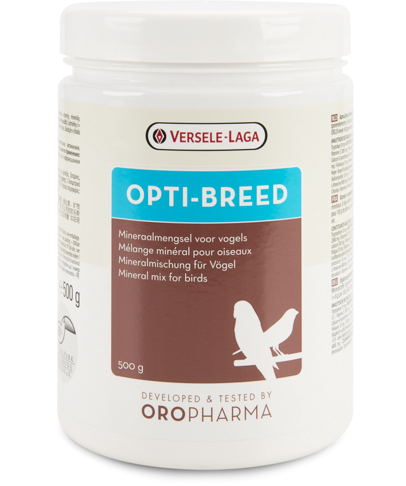 Versele-Laga - Oropharma Opti-Breed 500 g - Fågel - Fågelvård & Tillskott - Kosttillskott & Vitaminer för fågel - ZOO.se