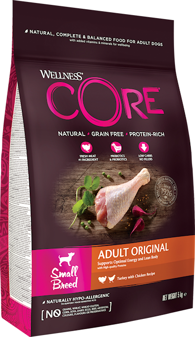 Preview of Core Petfood Dog Adult Original Small Breed Chicken & Turkey Dry 5 kg