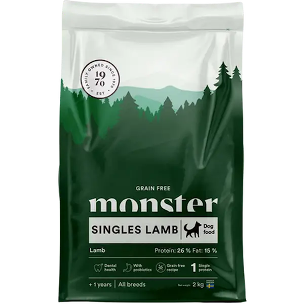 Dog Grain Free Singles Lamb All Breed 2 kg