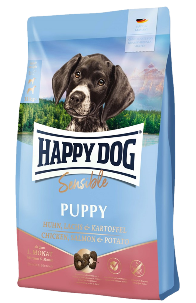 Happy Dog - Sensible Puppy Salmon & Potato 4 kg - Hund - Hundmat & hundfoder - ZOO.se