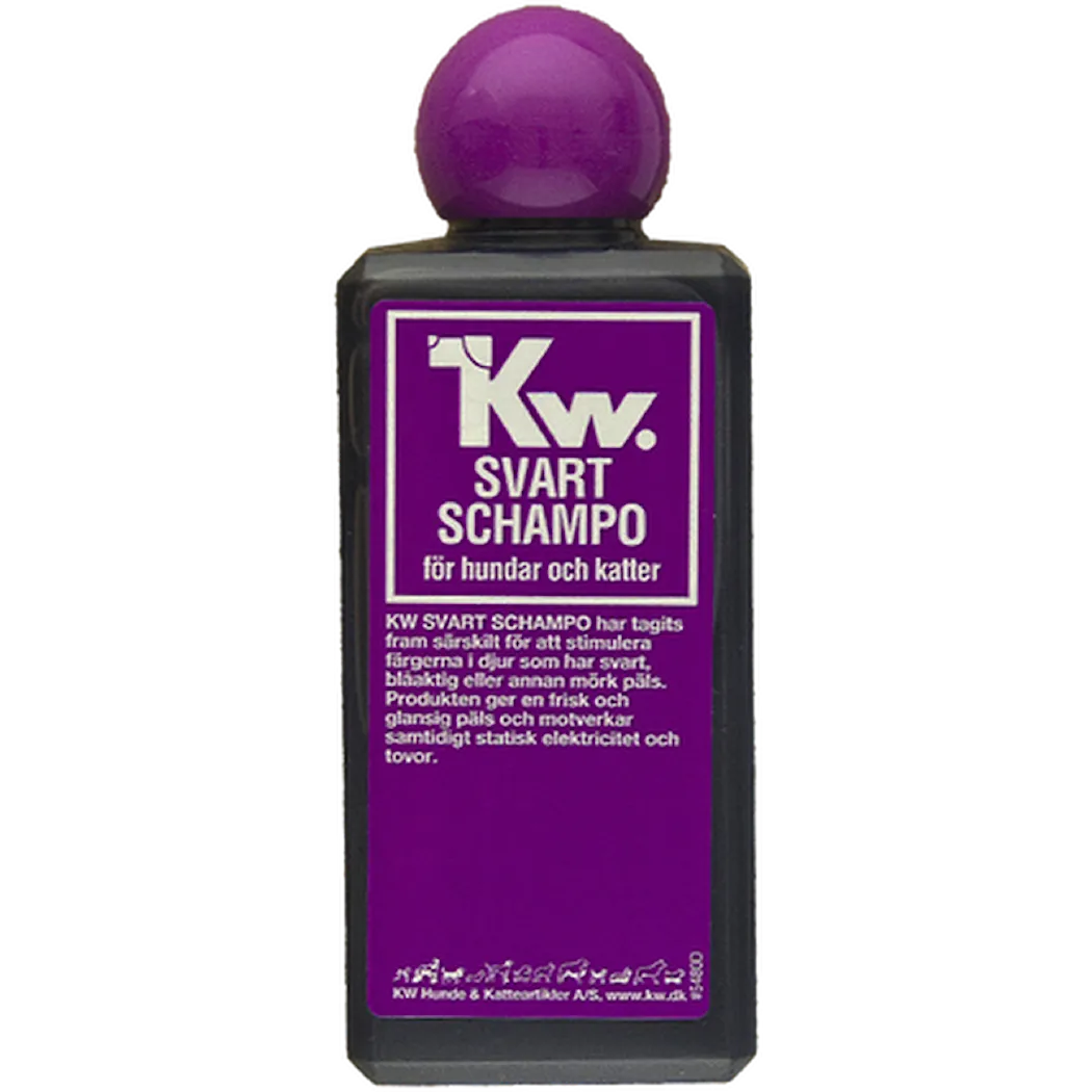 KW Shampoo Svarta/Mörka Pälsar 200 ml