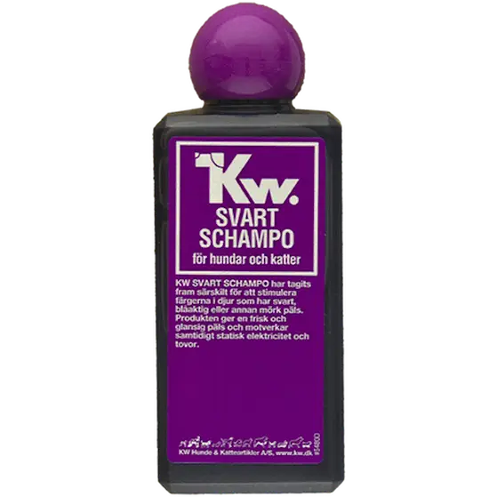 Shampoo a/Mörka Pälsar Black 200 ml