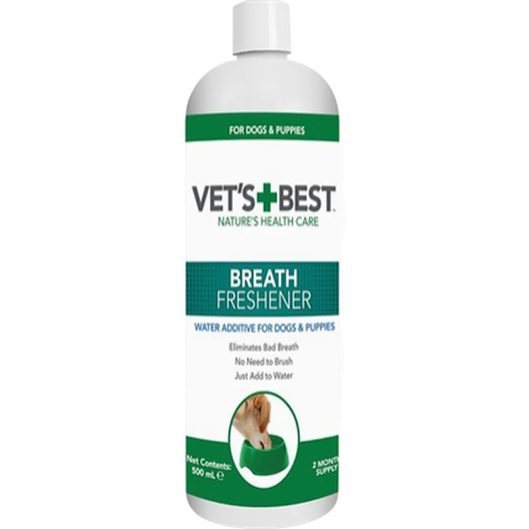 Vet's Best Vanntilsetning til frisk ånde for hunder 500 ml