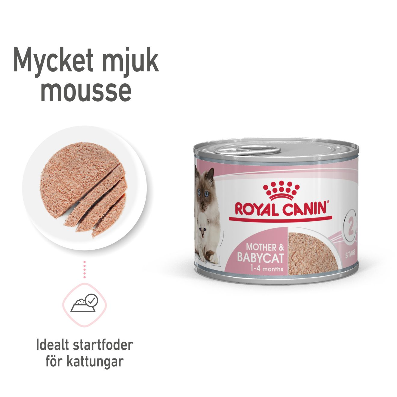 Royal Canin Feline Wet Mother & Babycat Våtfoder för Katt & Kattunge 195 g