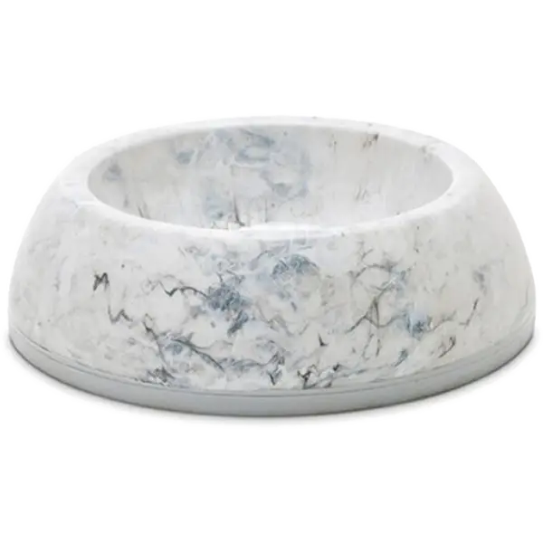 Matskål Delice marble, 1200ml, Grå