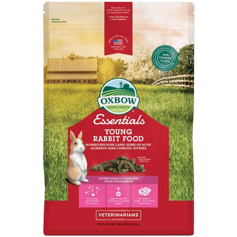 Oxbow - Young Rabbit Food 2,2 kg - Smådjur - Smådjursfoder & Hö - Pellets - ZOO.se