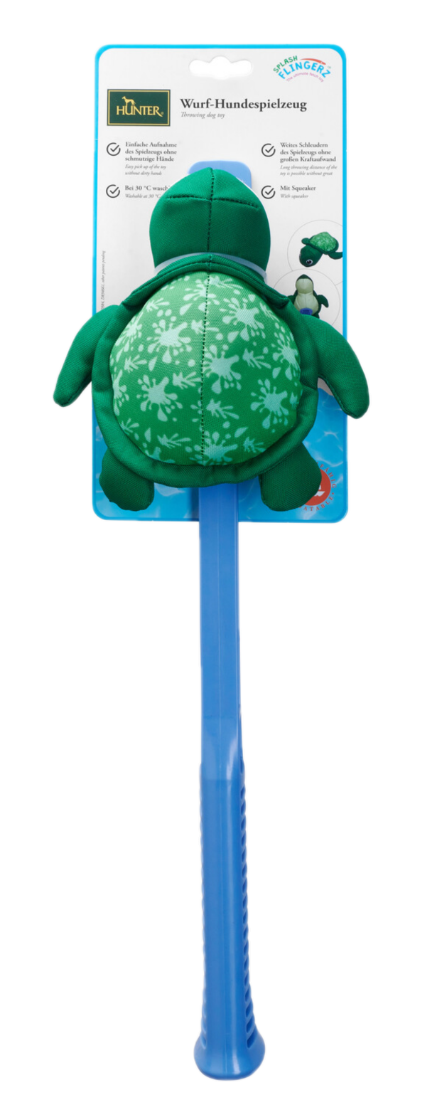 Hunter - Dog Toy Flingerz Splash Turtle With Launcher - Hund - Hundleksaker & Spel - ZOO.se
