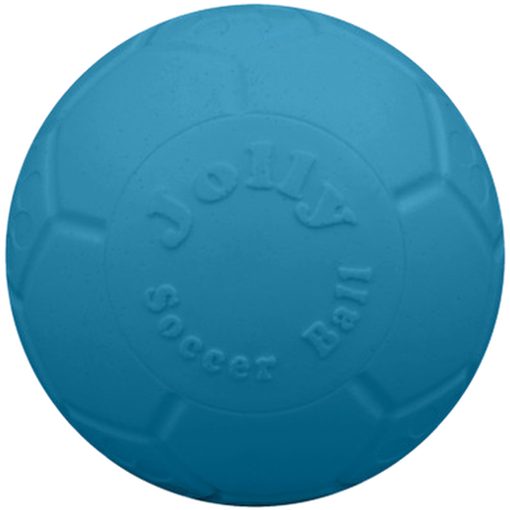 Jolly Pets - Soccer Ball 15cm Ocean Blue - Hund - Hundleksaker & Spel - Bollar för hundlek - ZOO.se