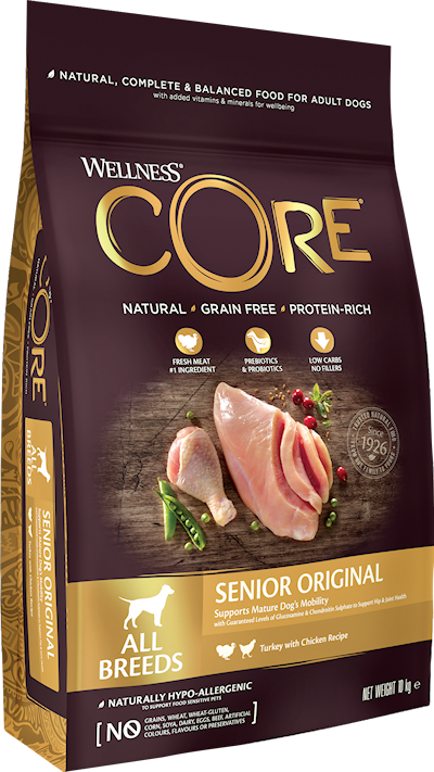 Preview of Core Petfood Dog Senior Original All Breed Chicken & Turkey Dry 10 kg