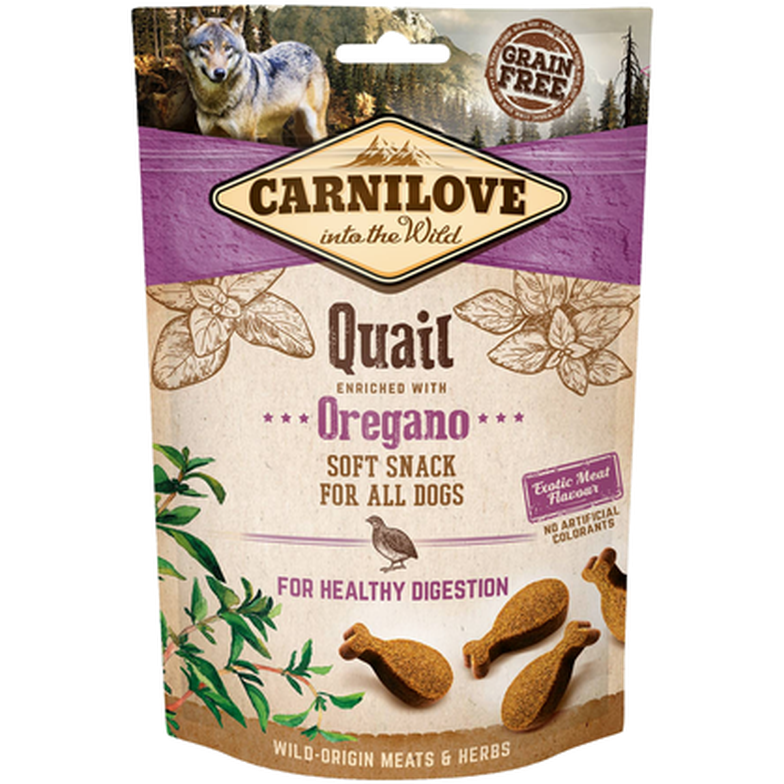 Carnilove - Dog Semi Moist Snack Quail & Oregano 200 g - Hund - Hundgodis - ZOO.se
