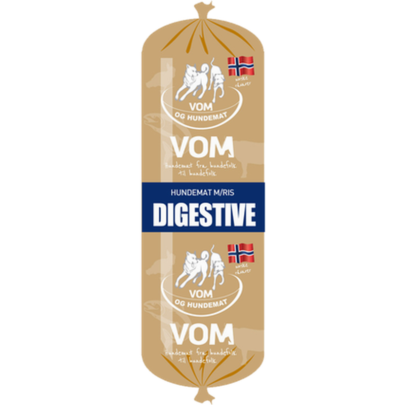 Vom og Hundemat - Digestive 500 g - Hund - Hundmat & hundfoder - Färskfoder till hund & valp - ZOO.se