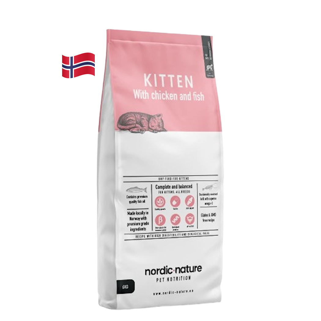 Nordic Nature - Katt Kitten 2,5 kg - Katt - Kattfoder & kattmat - Torrfoder till katt - ZOO.se