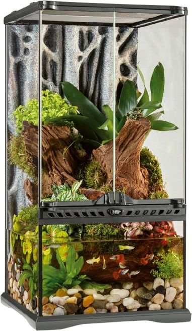 Exoterra - Terrarium/Paludarium 30X30X60 cm - Reptil - Terrarium - ZOO.se