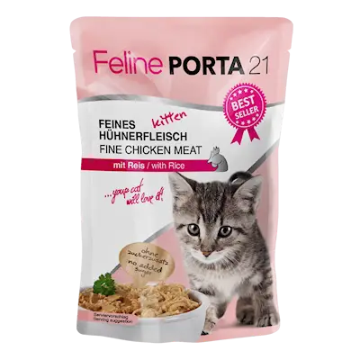 Kitten Sensitive Chicken & Rice Pouch