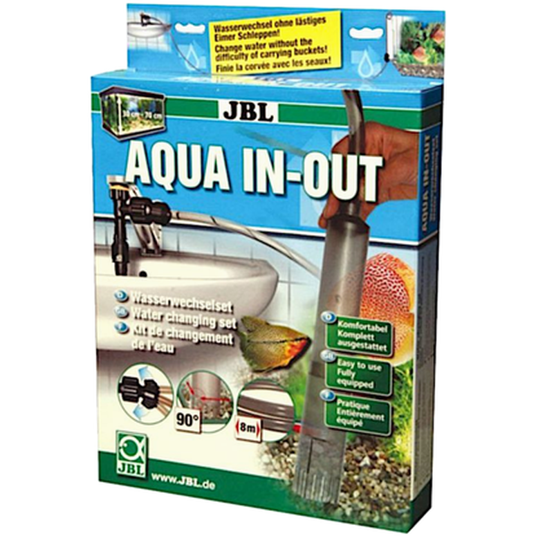 JBL - Aqua In-Out Complete Set Water Changing Kit 8 m - Akvaariotarvikkeet - Akvaarion hoito - Puhdistustarvikkeet