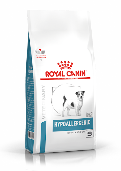 Preview of Royal Canin Veterinary Diets Dog Derma Hypoallergenic Small Dog torrfoder för hund 3,5 kg