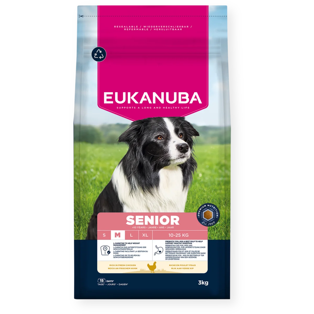 Dog Senior Medium Breed Kyckling 3 kg