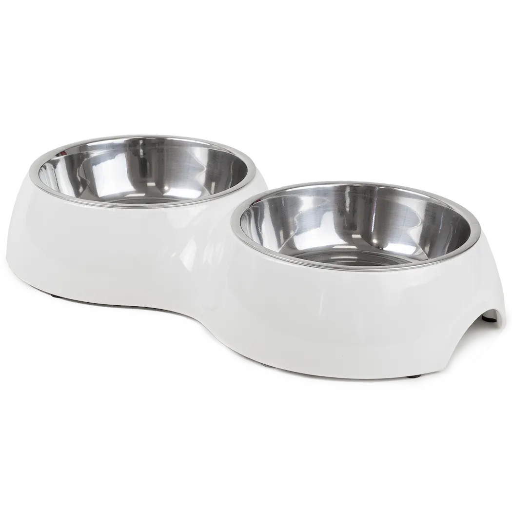 Selected by ZOO Double bowl set Solid Off White M