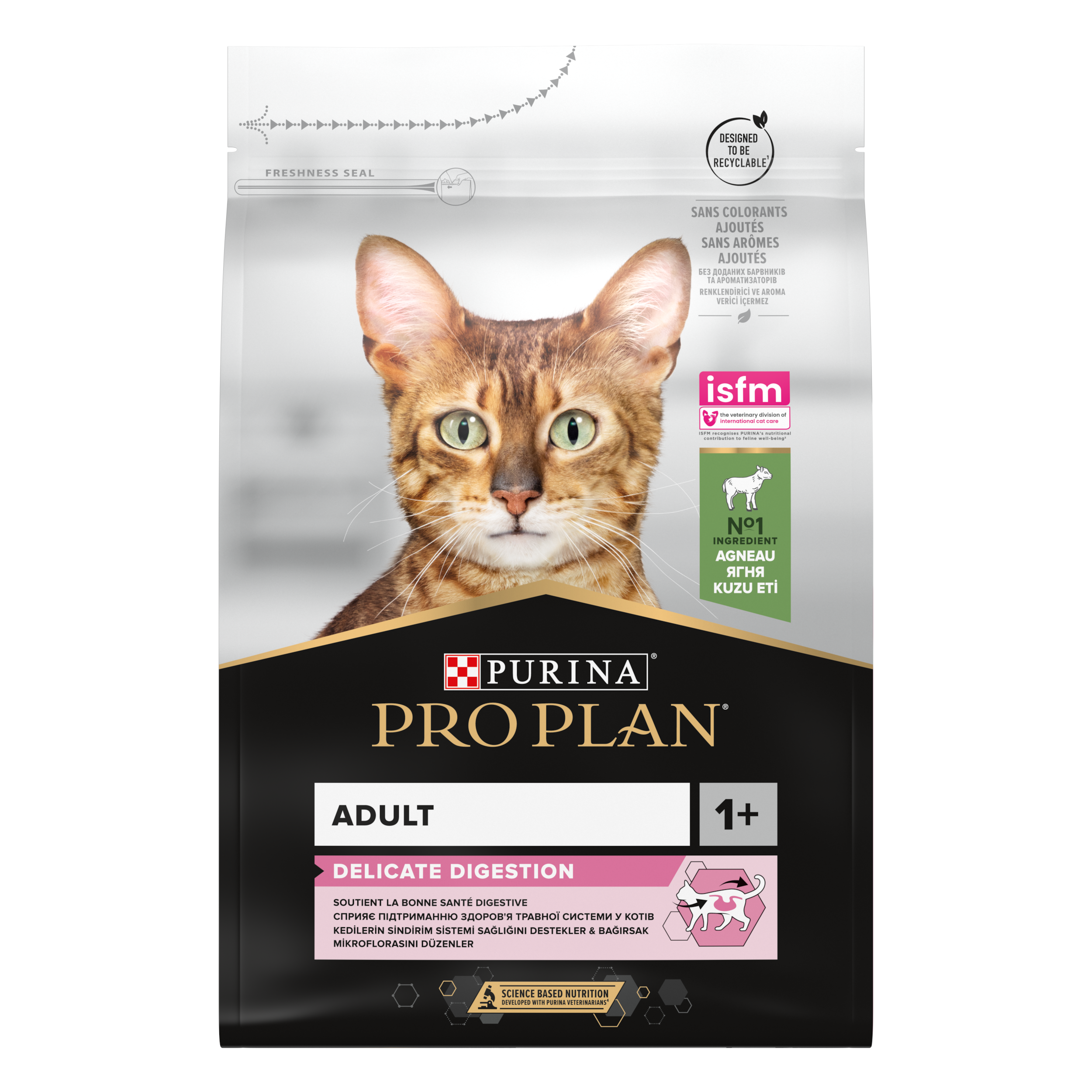 Cat Adult Delicate Digestion Lamb 3 kg - Katt - Kattfoder & kattmat - Torrfoder till katt - Purina Pro Plan - ZOO.se