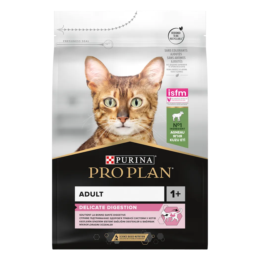 Purina Pro Plan Cat Adult Delicate Digestion Lammekjøtt 3 kg