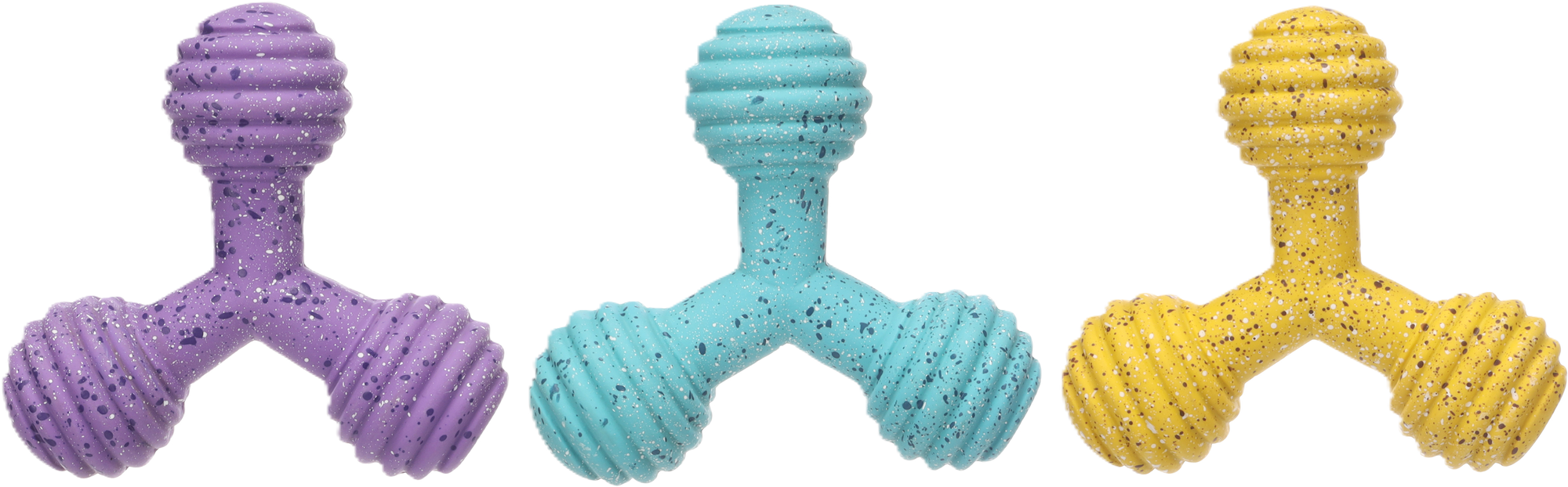 Hundleksak Freckles tripod 11 x 4 cm