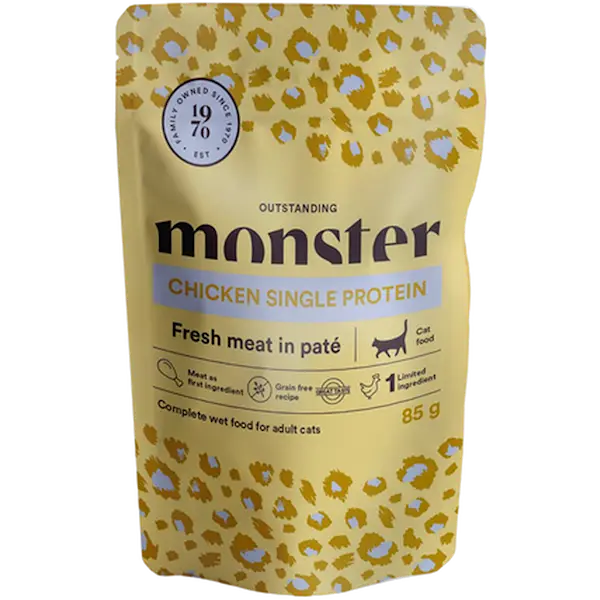 Cat Pouches Adult Chicken Yellow 85 g x 8 st