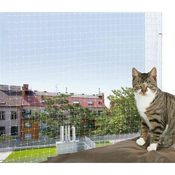 Protective Net Balcony Transparent 6 x 3 m