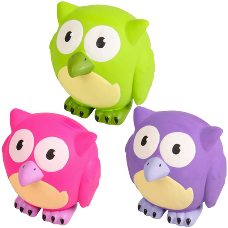 Latex Owl Mix 10 cm