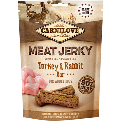 Preview of Carnilove Jerky Turkey & Rabbit Bar 100 g