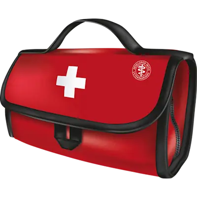 Premium First Aid Kit for Cats & Dogs Red 17 delar