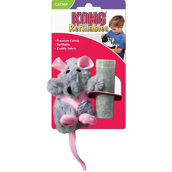 Refillable Catnip Rat Cat Toy