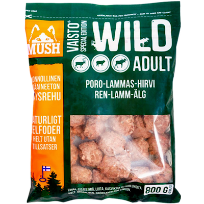 Preview of Mush Vaisto Wild Ren - Lamm - Älg Grön 800 g - Köttbullar